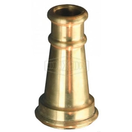 Dixon U/L Play Pipe Tip, 1-1/2 in Orifice Nominal, Brass, Domestic UPPT150